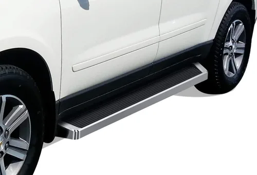 Vista 11 de iBoard estribos para Chevy Traverse, GMC Acadia y Buick Enclave, Negro