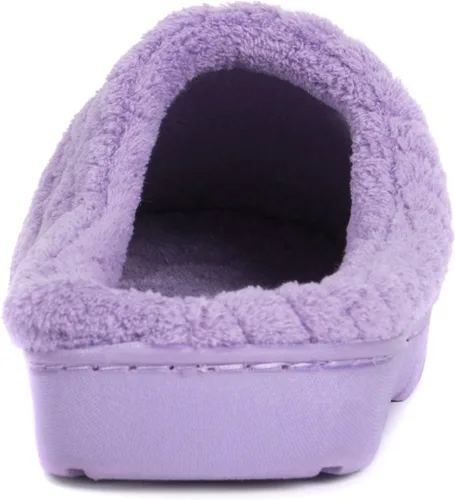 Vista 4 de Zapatillas de mujer MUK LUKS Micro Chenille Clog
