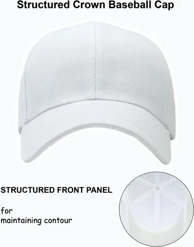 Vista 3 de Utmost Gorra de béisbol estructurada con cierre ajustable - Sombrero de rendimiento para actividades al aire libre y bordado personalizado