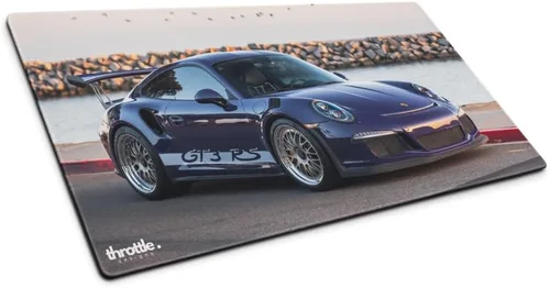 Vista 5 de Supercar 911 GT3 RS - Alfombrilla de mouse para juegos #001 - Grande 18 x 16 pulgadas, antideslizante, lavable, deslizamiento suave