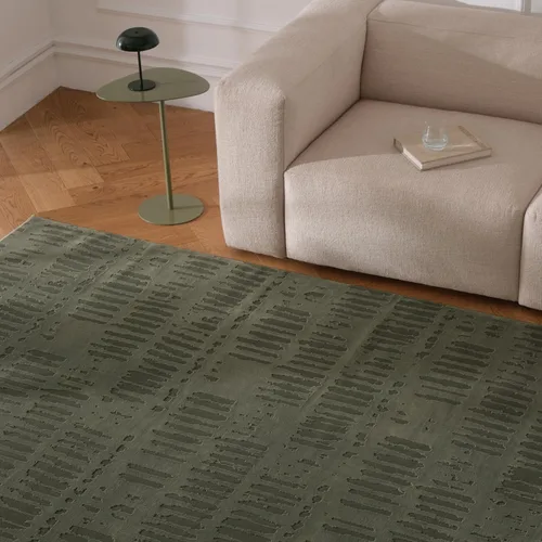 Vista 12 de Revival Rugs Alfombras de área Shell de 4 x 6 pies, lavables, pelo medio Beige / Crema