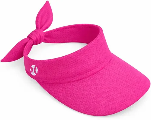 Vista 6 de Visera ajustable para mujer, protección UV, sombrero ligero para golf, tenis, correr y actividades al aire libre.