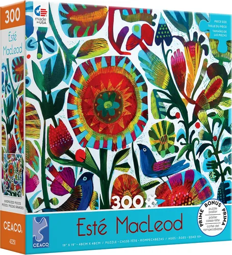 Vista 3 de Ceaco - Este Macleod - Suzani - Rompecabezas de 300 piezas de gran