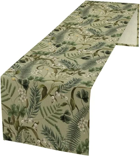 Vista 17 de Camino de mesa de dragón chino, Asia mitológico abstracto, camino de mesa para cocina, comedor, boda, fiesta, vacaciones, 13 x 36 pulgadas