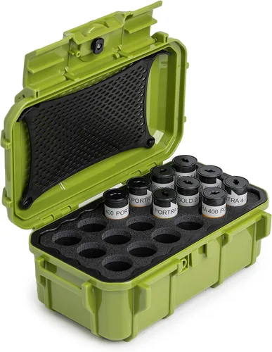 Vista 12 de Evergreen Estuche de almacenamiento de película de 1.378 in Capacidad para 18 rollos Conserva y protege tu película Impermeable, a prueba
