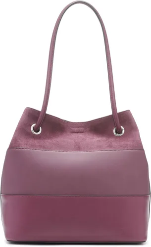 Vista 3 de Calvin Klein Gabrianna Bubble Lamb NorthSouth Key - Bolsa para artículos