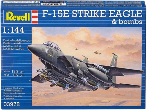Vista 2 de Revell Alemania 03972 1/144 F-15E Strike Eagle - Kit