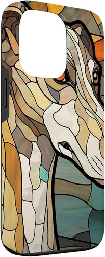 Vista 3 de Carcasa para iPhone 13 Pro Greyhound Dog