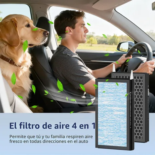 Vista 4 de Accesorios de filtro de aire de cabina Tesla HEPA para el modelo Y Modelo 3