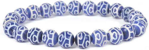 Vista 72 de Justinstones Gem - Pulsera elástica de cuentas redondas de piedras semipreciosas de 8 mm, unisex, de 17.78 cm Turmalina negra de grado A