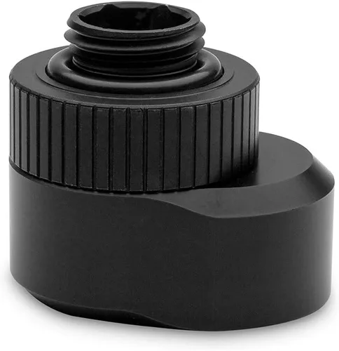 Vista 4 de EKWB EK-Quantum Adaptador de desplazamiento giratorio de torque, 0.276 in, negro, paquete de 2