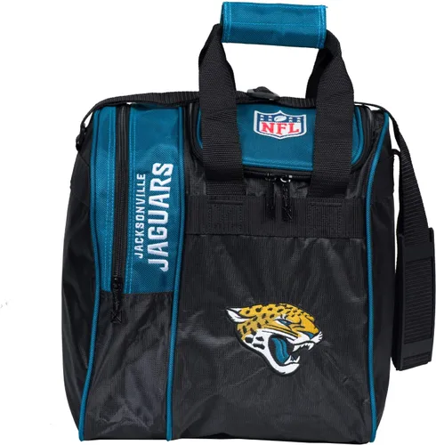 Vista 13 de KR Strikeforce NFL Single Bowling Ball Tote Bag with Shoe Compartment