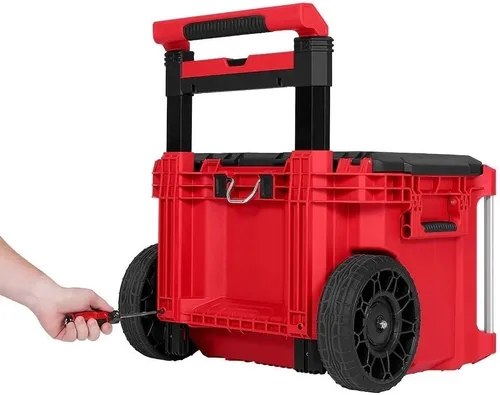 Vista 4 de 48-22-8427 para Caja de herramientas rodante Milwaukee PACKOUT Longitud 18 pulgadas Ancho 22 pulgadas Altura 19.5 pulgadas - Rojo/Negro
