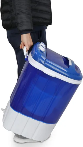 Vista 6 de JupiterForce Mini lavadora portátil, capacidad de 5.7 libras, lavadora e hilandera, semiautomática, compacta, para apartamento, RV, dormitorio