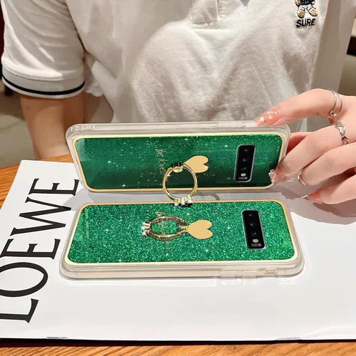 Vista 6 de Para Samsung Galaxy S10 Caja Del Teléfono (6.1 Pulgadas) - Verde
