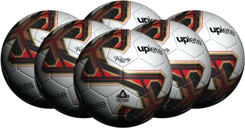 Vista 8 de Soccer Balls for Kids and Adults - 6-Pack with Sizes 3, 4, 5 - Includes Ball Pump and Carry Bag