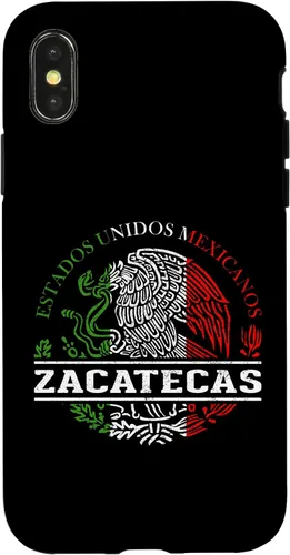 Vista 4 de Funda para iPhone 15 Zacatecas Bandera Mexicana Bandera Mexicana
