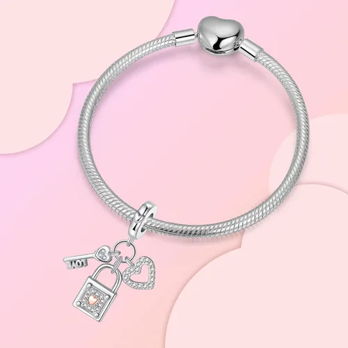 Vista 299 de Dije de girasol con diseño de estrella y luna y elefante para pulsera, collar de plata de ley 925, dijes de corazón de amor para mujer, regalo