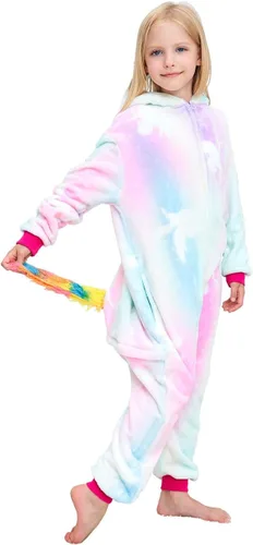 Vista 5 de Disfraz de unicornio para niñas, disfraz de Halloween, Navidad
