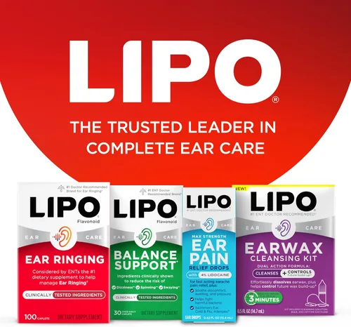Vista 8 de lipo-flavonoid Plus Ear Salud Suplemento, 1, 1