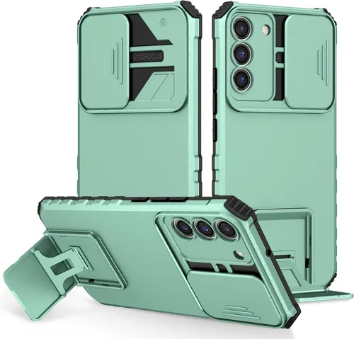 Vista 139 de Funda compatible con Samsung Galaxy M13 5G/A04 Dimensional Soporte Ventana Corredera Teléfono Móvil Funda Protectora a Prueba de Golpes para Samsung