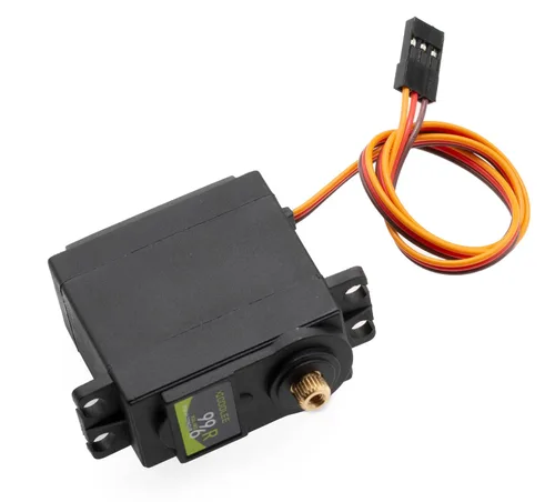 Vista 4 de MG-996 1.94 oz Servo Metal Gear de alta velocidad Servo Motor servo digital para robots bipedados programables, manipuladores, barco de control