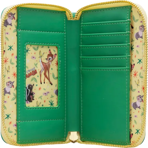 Vista 3 de Loungefly Billetera Disney Bambi exclusiva de Tienda
