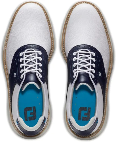 Vista 7 de FootJoy Zapatos de golf para hombre, BlancoAzul