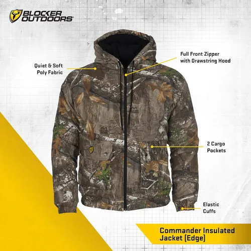 Vista 2 de Chaqueta aislante Scent Blocker Shield Series Commander, ropa de caza para hombre