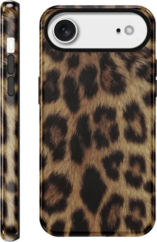 Vista 15 de Funda de teléfono con estampado de guepardo para iPhone 7/8/SE 2020/2022 de 4.7 pulgadas, funda de lujo con diseño de leopardo marrón coqueta a