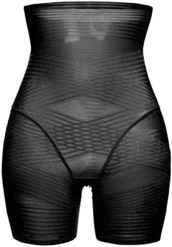 Vista 2 de Sheek Body - Pantalones cortos moldeadores de cuerpo de cintura alta para mujer, control de abdomen, adelgazamiento de muslos, levantadores