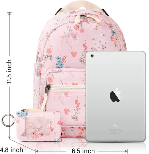 Vista 2 de Choco Mocha Mochila pequeña para niñas y mujeres de 11 pulgadas
