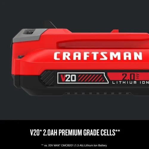 Vista 4 de Craftsman- Batería de ion de litio de 20 V máximo