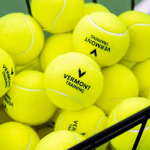 Vista 9 de Vermont Equipo de recogida de pelotas de tenis - Cortacésped, tubo de recogida, tolva de pelota y carros - Colección de pelotas de tenis sin