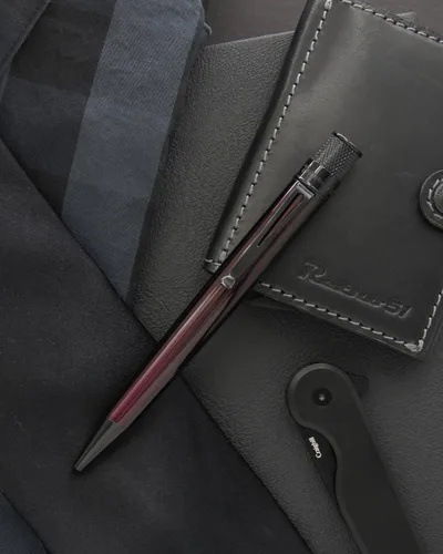 Vista 4 de Retro 51 Tornado™ Stealth - Bolígrafo roller cereza negra