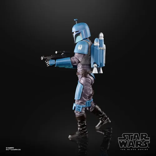 Vista 5 de STAR WARS The Black Series Death Watch Mandalorian Toy - Figura de acción coleccionable de The Mandalorian de 6 pulgadas, para niños de 4 años