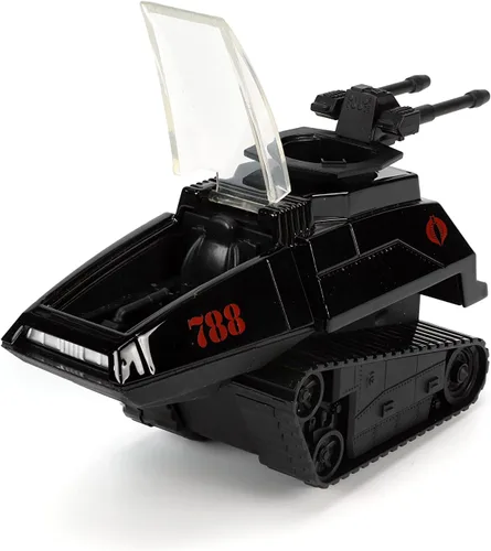 Vista 7 de Jada G.I. Joe 1:32 H.I.S.S. - Coche fundido a presión y figura de Destro de 1.65 pulgadas, juguetes para niños y adultos