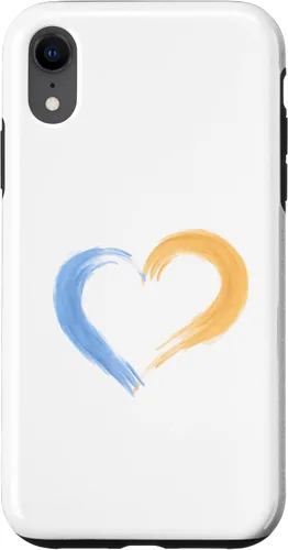 Vista 25 de Ukraine Heart Case for iPhone 16