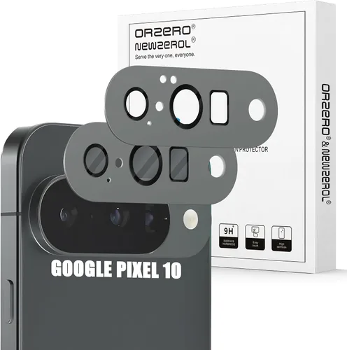 Vista 14 de Orzero Paquete de 2 protectores de lente de cámara compatibles con Google Pixel 9 Pro XL, protector de cámara de metal y vidrio de alta calidad