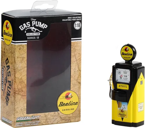 Vista 2 de Greenlight 14120-A-B-C - Juego de 3 bombas de gas vintage, serie 12 1/18