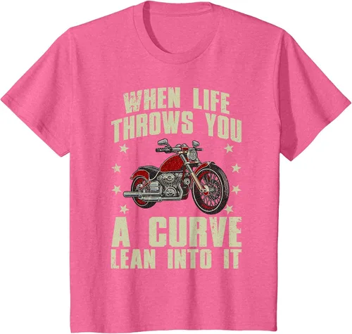 Vista 100 de Funny Motorcycle Racer Design for Men Women Motorcycle Lover T-Shirt Asphalt Grey