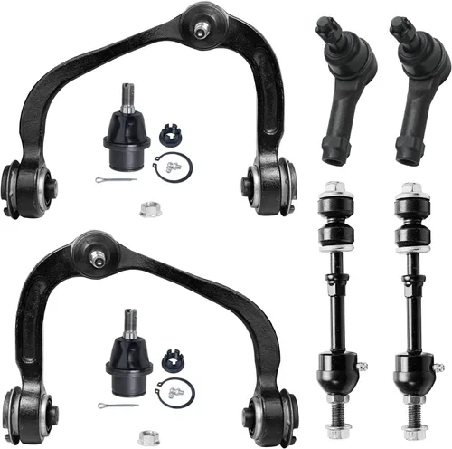Vista 36 de Detroit Axle - Kit de brazos de control de extremo de 8 piezas para Toyota 2001-2003 Highlander 2002-2003 Camry Lexus ES300, 2 conjuntos de brazos