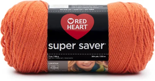 Vista 8 de Red Heart Super Saver - Ovillo de estambre, Aran Fleck