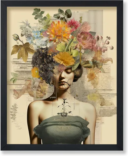 Vista 59 de Poster Master Póster OVNI – Impresión de mujer enmascarada – Arte extraterrestre – Arte surrealista – Arte de ciencia ficción – Regalo para hombres