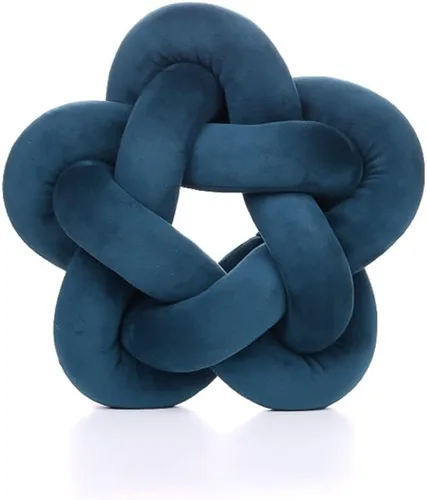 Vista 12 de chislim Bolas de almohada, almohada redonda con nudo hecho a mano, almohadas redondas de felpa decorativas para el hogar, para sofá, dormitorio