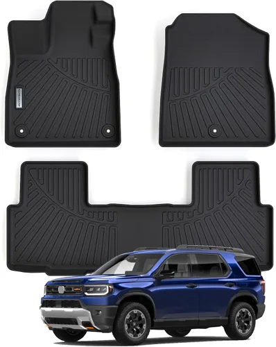 Vista 8 de Revestimientos de suelo para Acura ADX y Honda HR-V 2023-2026 TPE 2023-2026 TPE protección para todo tipo de clima, tapetes de primera y 2ª fila