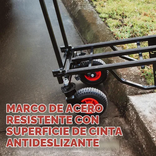 Vista 2 de Gator Frameworks Carrito multiusos plegable todo terreno con extensión de 30-52" y capacidad de carga de 500 libras (GFW-UTL-CART52AT)