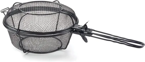 Vista 8 de Outset QD77 Parrilla, 1 UN, Cesta y Sartén de Chef para Exteriores en Negro