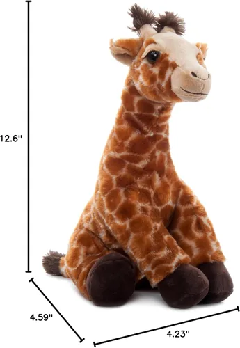 Vista 10 de The Petting Zoo Peluche de Jirafa, Regalos para Niños, Wild Onez Animales del Zoológico, Juguete de Peluche de Jirafa de 14 Pulgadas