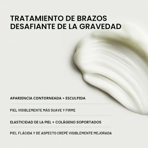 Vista 3 de U Beauty SCULPT Arm Compound Loción corporal en crema tensora para la piel, crema reafirmante para brazos y cuello con retinol + vitamina C - 4.1